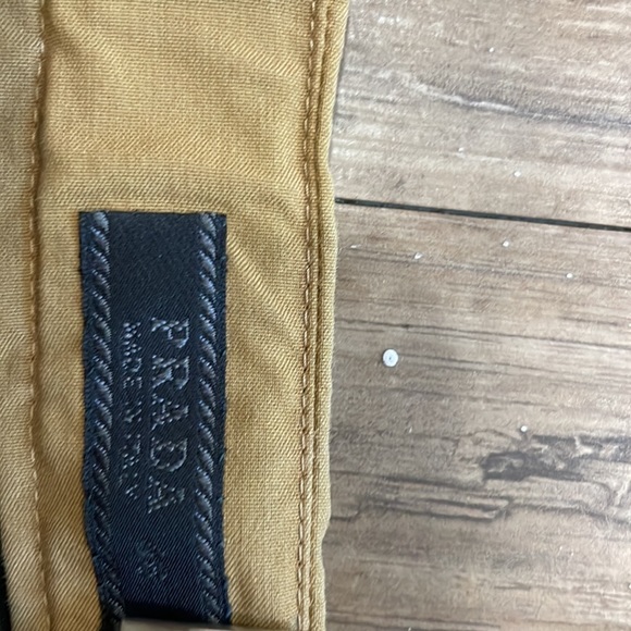Prada slacks, thin cotton, relaxed fit, size 48 Italian - Picture 2 of 3
